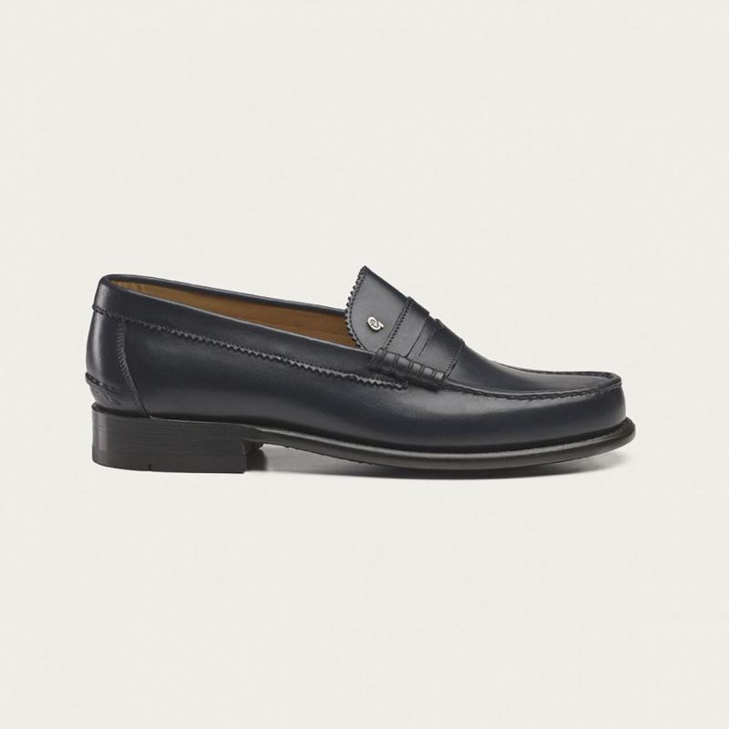 Greve Slip-on Kansas K Blue Calf 