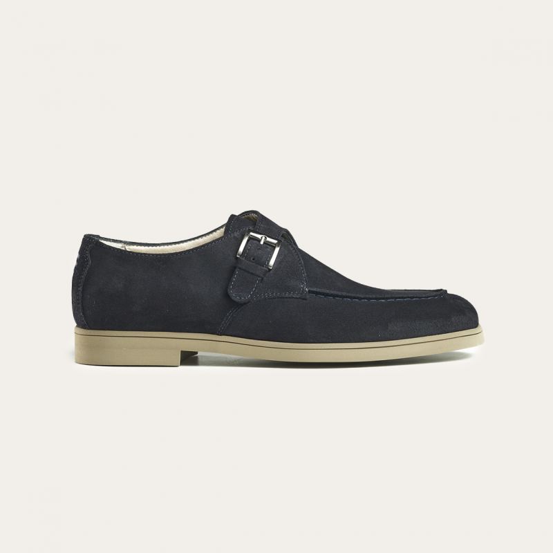 Greve Schnallenschuh Tufo Dark blue Florence