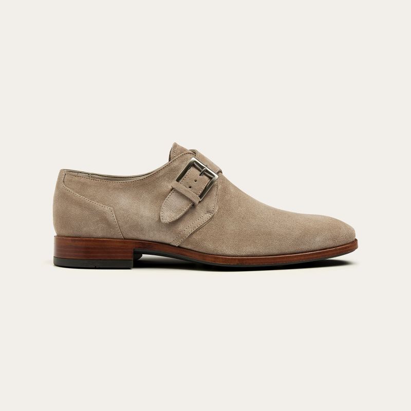 Greve Schnallenschuh Ribolla Roccia Suede