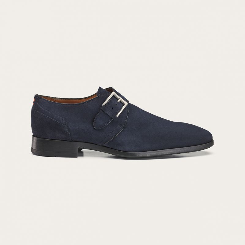 Greve Schnallenschuh Ribolla Blue Velvet