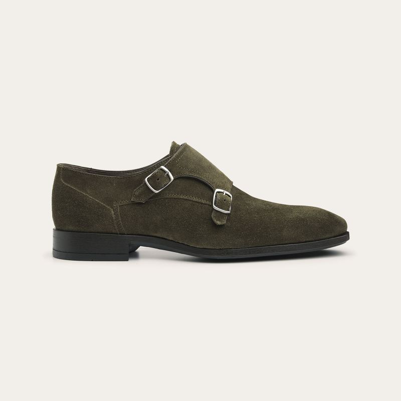 Greve Schnallenschuh Ribolla Khaki 