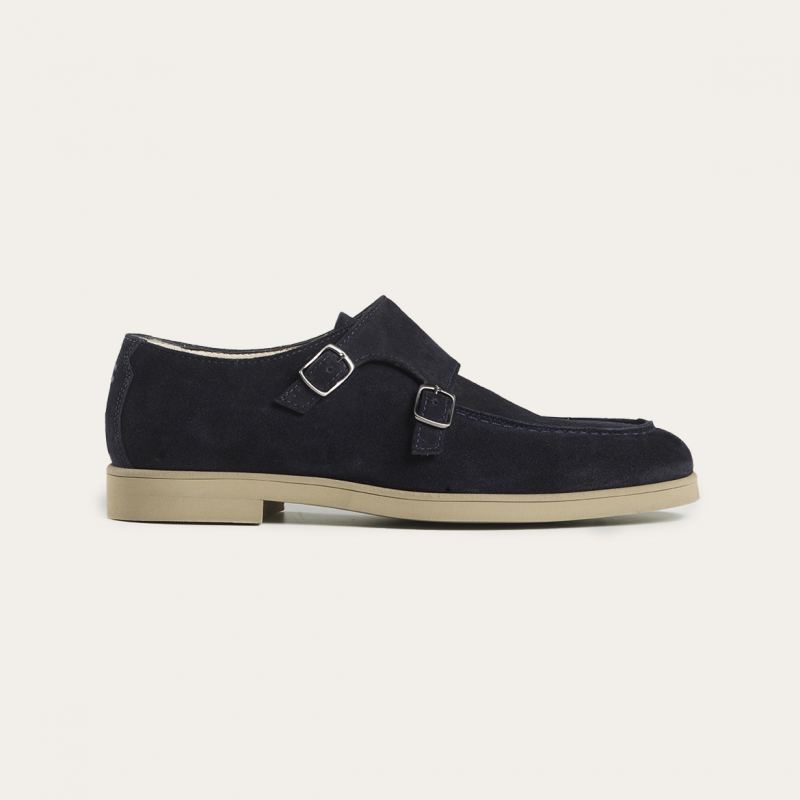 Greve Schnallenschuh Tufo Dark Blue Florence