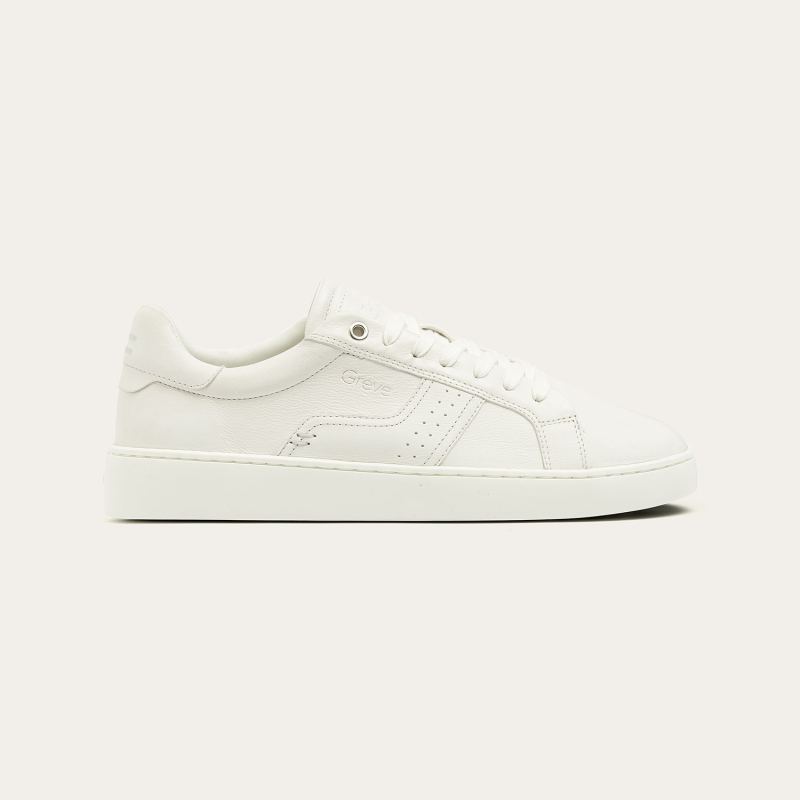 Greve Sneaker Wave White Grain Calf