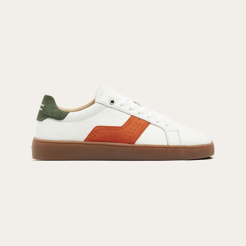 Greve Sneaker Wave White Napa Calf