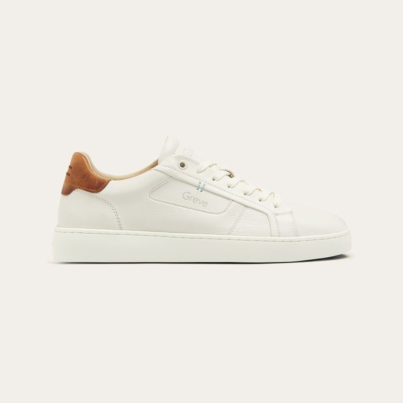 Greve Sneaker Wave White Grain Calf