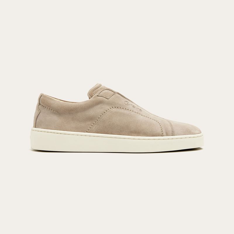 Greve Sneaker Wave Roccia suede