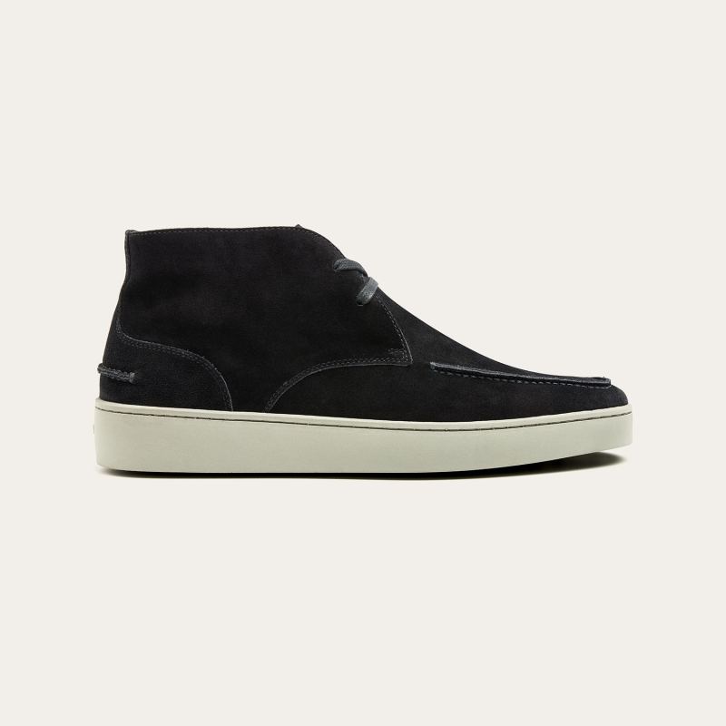 Greve Schnürstiefel Wave Dark Blue Suede
