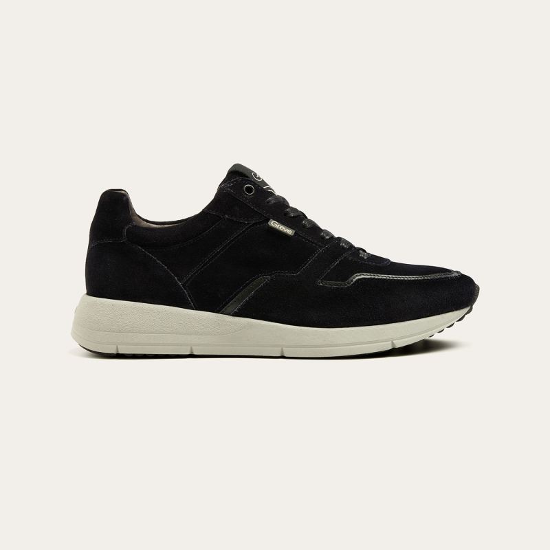 Greve Sneaker Walker Dark Blue Suede