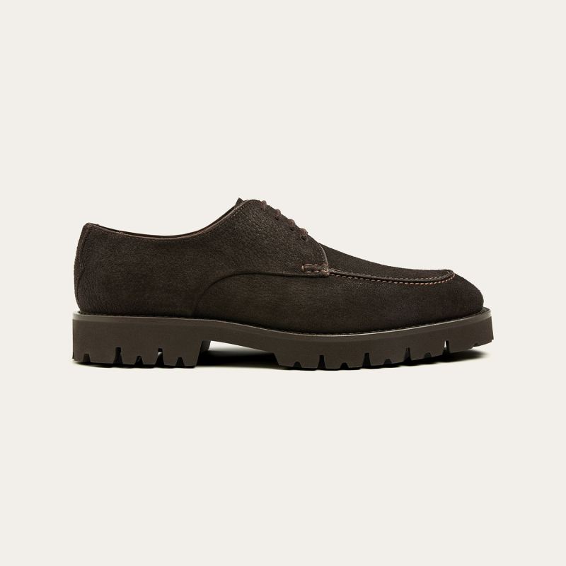 Greve Schnürschuh Cortez Moka Suede Rock