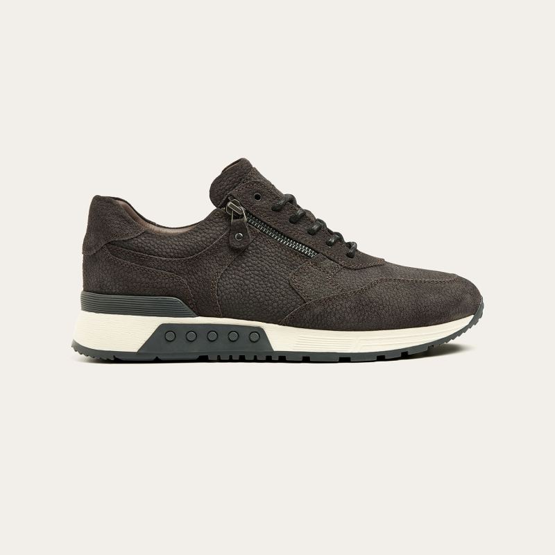 Greve Sneaker Haarlem Carbonio Suede Rock 
