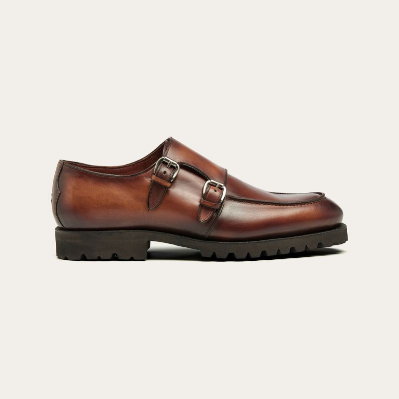 Greve Schnallenschuh Cortez Noce puro