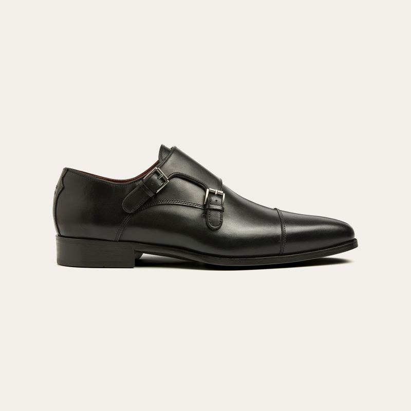 Greve Schnallenschuh Magnum Nero Puro