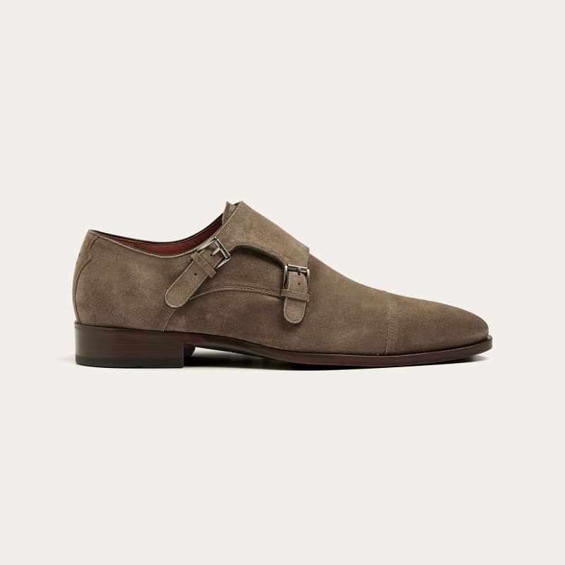 Greve Schnallenschuh Magnum Taiga Suede