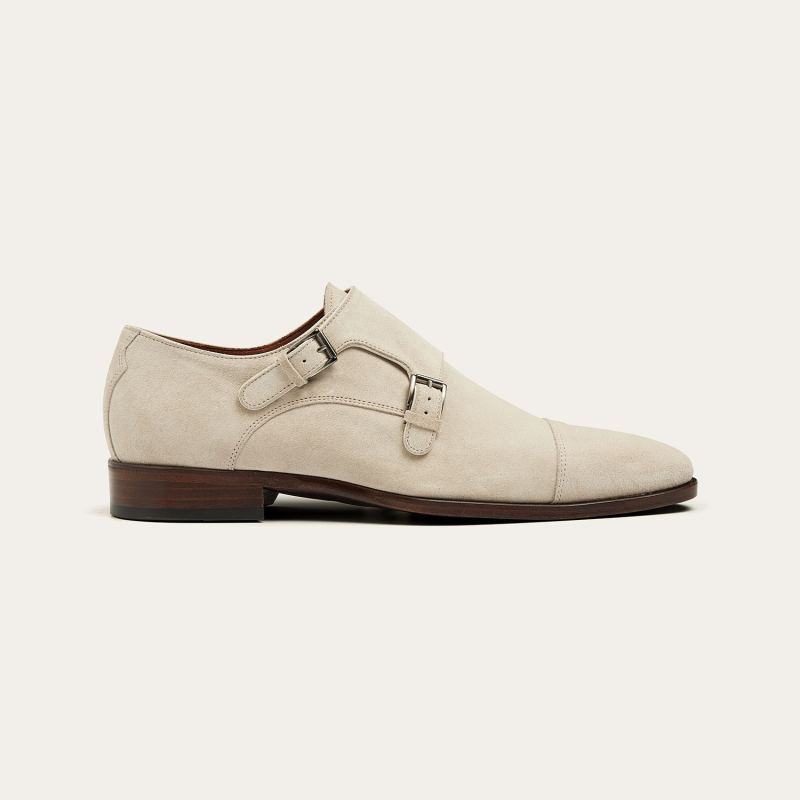 Greve Schnallenschuh Magnum Oat Suede