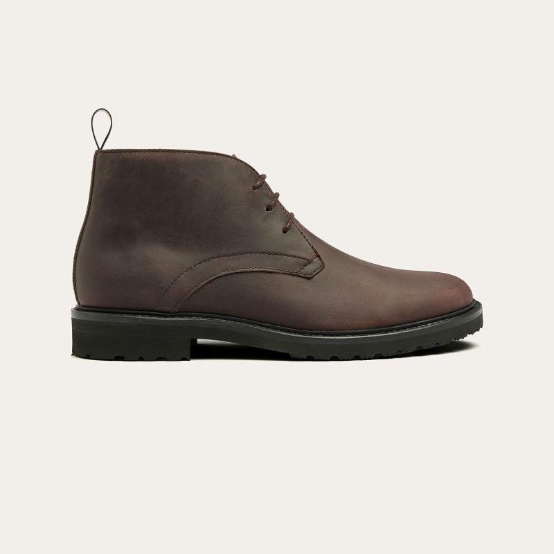 Greve Schnürstiefel Deventer Chestnut Hydro Calf
