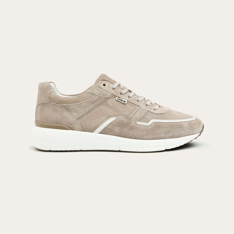 Greve Sneaker Walker Roccia Suede