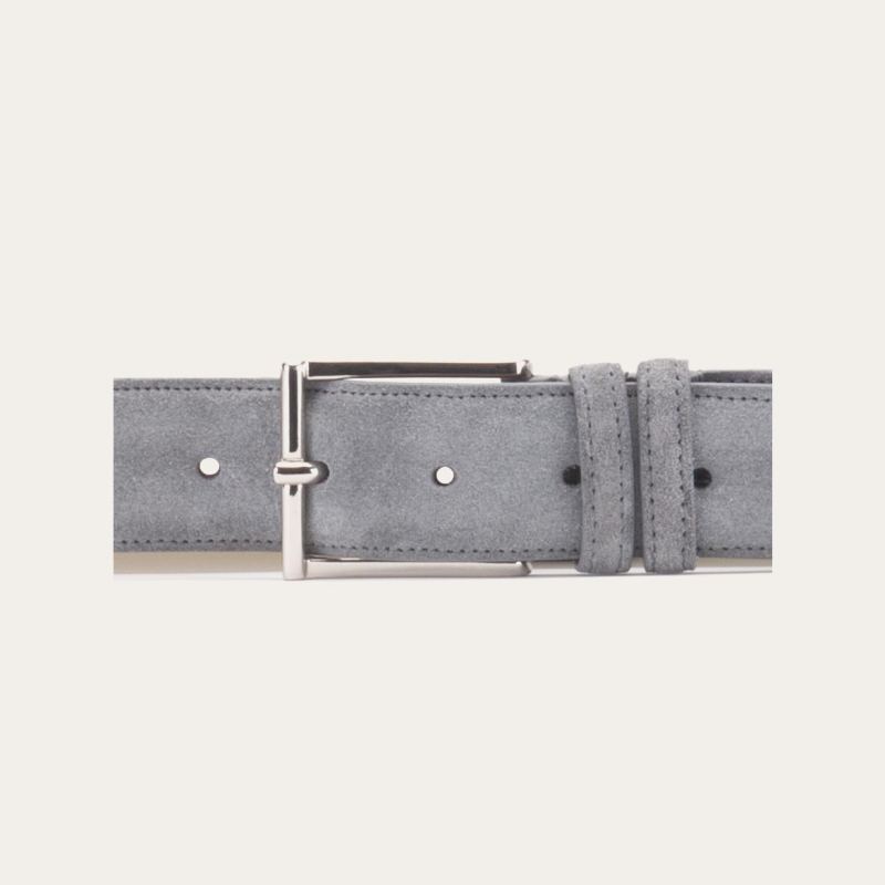 Greve Gürtel Basalto suede