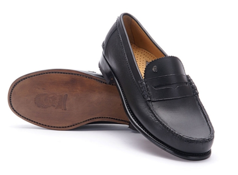 Greve Loafer Kansas Black Calf Leisten K