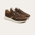 Greve Sneaker Walker Dark Bark Suede 